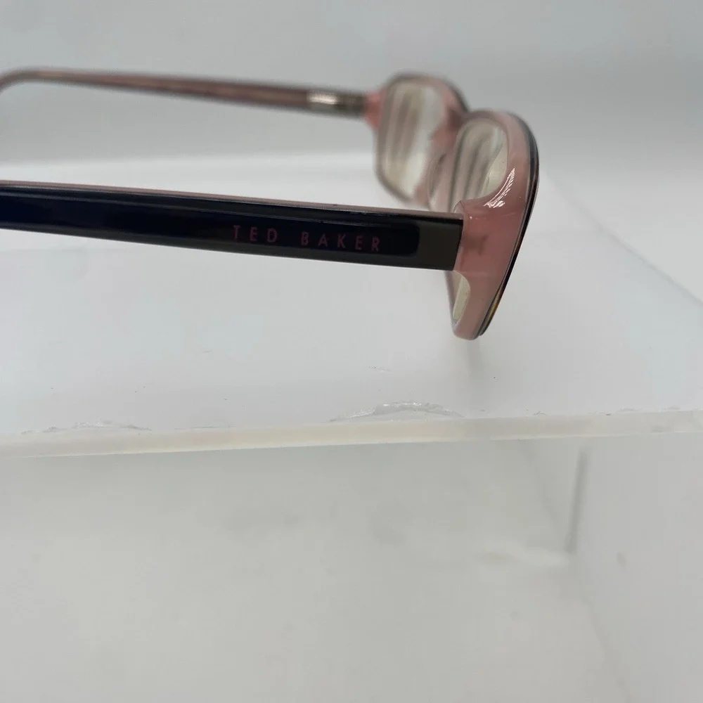 Ted Baker Eyeglasses Women FRAME ONLY Revolver B827 51-16-130 Tortoise Pink 568